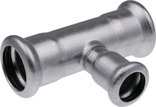 Reducing Tee Din Oțel Inoxidabil 76.1 54 76.1