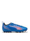 Ultra 6 Play MG MG Kids Soccer Cleats And Shoes Molded Blue