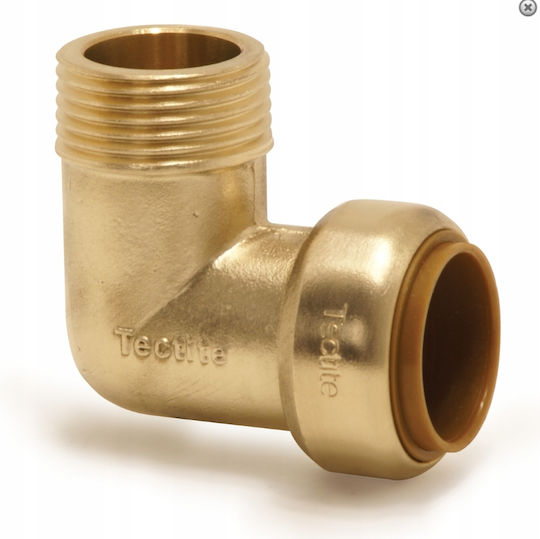 Tectite Classic 12x3/8 Gz Push-fit Elbow Connector