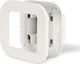 Scame Elektrisches Gehäuse für Außenmontage Wasserdicht IP66 in Gray Farbe