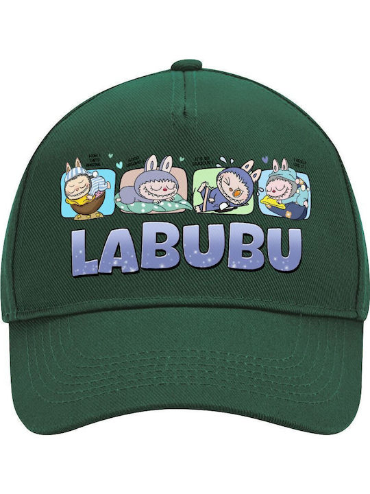 Labubu Καπέλο Ενηλίκων Ultimate Πρασινο 100% Βα...