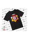 Παιδικό T-shirt Μαύρο Melodie