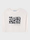 Kids' Shirt Long Sleeve Beige-stone