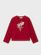 Kids Long-Sleeved Cherry Blouse Basic