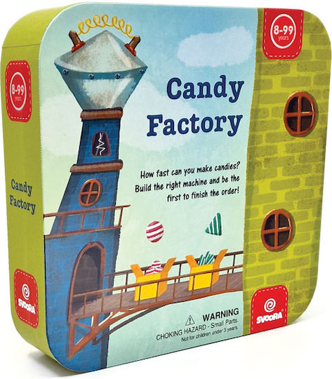 Επιτραπέζιο Παιχνίδι Candy Factory για 1-2 Παίκτες 8+ Ετών (EN) Svoora