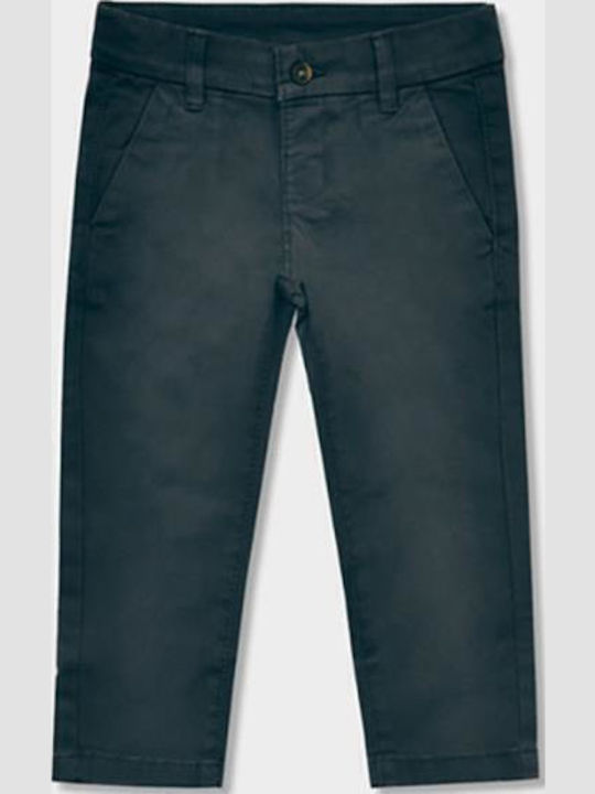 Παιδικό Παντελόνι Chino Υφασμάτινο Μπλε Basic