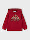 Kids Sweatshirt with Hood Red