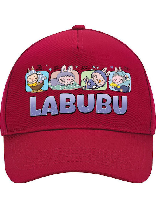 Labubu Καπέλο Ενηλίκων Ultimate Κοκκινο 100% Βα...