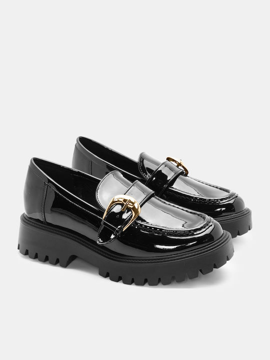 Women's Moccasins in Black Color