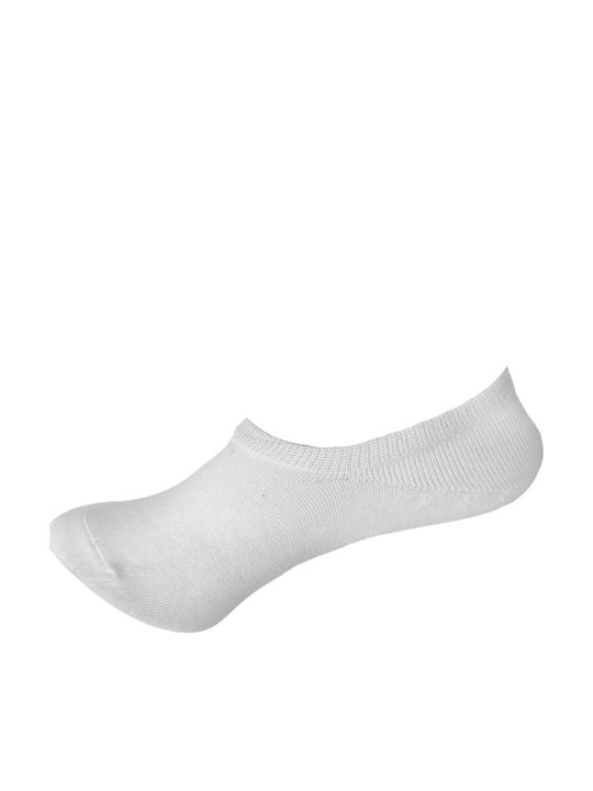 Gift-Me Men's Solid Color Socks White Gift-Me Men's Solid Color Socks White