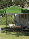 vidaXL Gazebo Garten Grün 2.5x2.5m