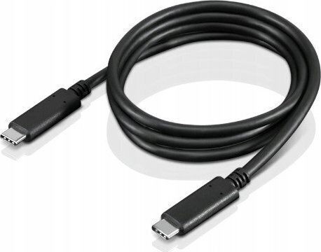 Lenovo USB 2.0 Cable USB-C Male - USB-C 100W Black 1m W125691048