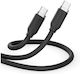 Alogic USB 2.0 Cable USB-C male - USB-C 240W PD Μαύρο 2m ELSI5U2CCBK2