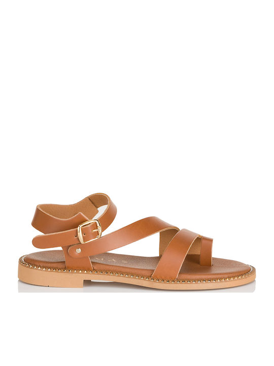 Tomas Shoes Δερμάτινα Σανδάλια Ταμπά