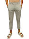 Pantaloni Elastic cu Croială Slim Grey