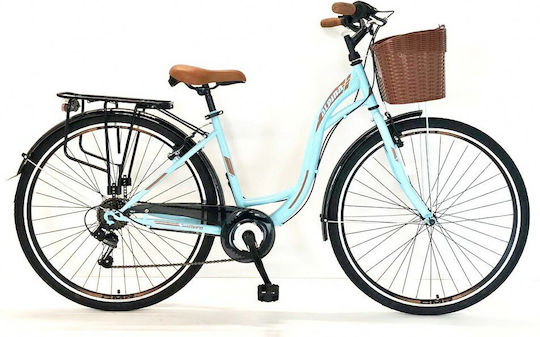 Alpina 28" 2022 Light Blue Bike City with Speeds