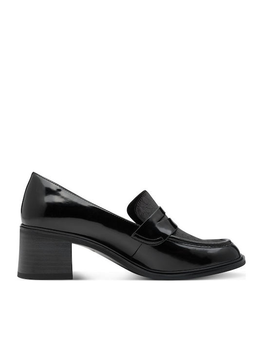 Pumps mit Mittelhohem Schwarz Absatz
