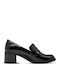 Pumps mit Mittelhohem Schwarz Absatz