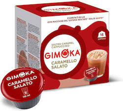 Gimoka Gesalzenes Karamell Cappuccino Dolce Gusto Kaffee- und Getränkekapseln 16 Stück Gimoka Gesalzenes Karamell Cappuccino Dolce Gusto Kaffee- und Getränkekapseln 16 Stück