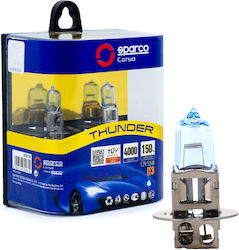Sparco Λάμπες H3 Αλογόνου Φυσικό Λευκό 2τμχ Sparco Λάμπες H3 Αλογόνου Φυσικό Λευκό 2τμχ