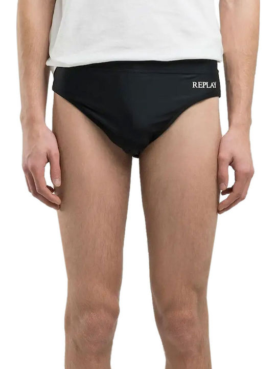 Ανδρικό Μαγιό Slip Black