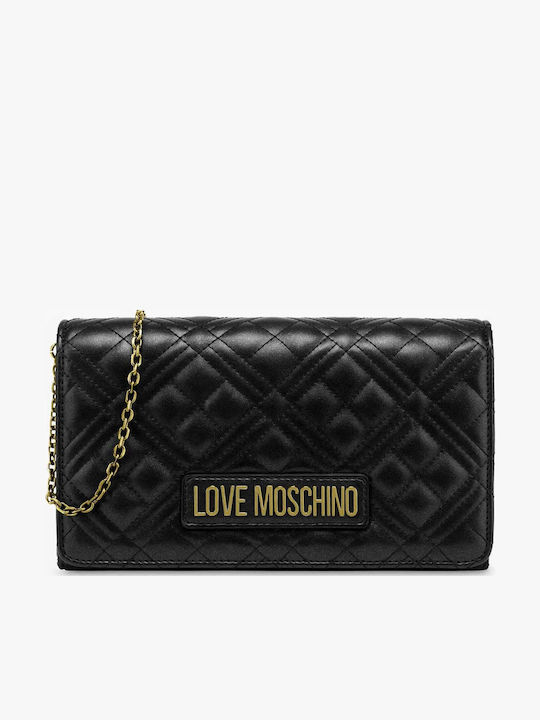 Moschino Damentasche Schultertasche Schwarz