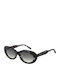 Scotch & Soda Women's Sunglasses with Brown Tartaruga Plastic Frame and Gray Gradient Lens SS7034-010
