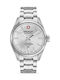 Herrenuhr 41mm Automatik mit Silber rostfreiem Stahlarmband