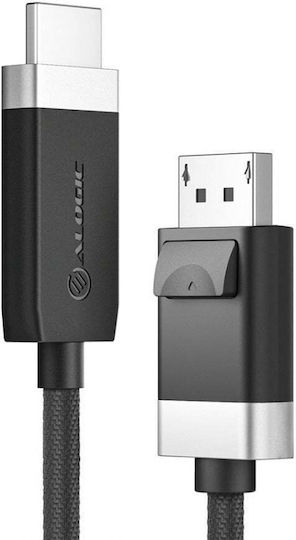 Alogic Cable DisplayPort male - HDMI male 3m Μαύρο (FUDPHD2-SGR)