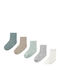 Mayoral Kids' Socks Green 6 Pairs