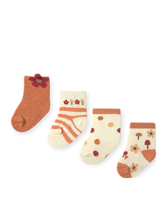 Mayoral Kindersocken Cinnamon 4 Paar