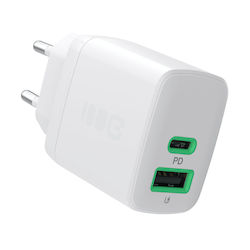 Green Cell Wireless Charger with USB-A and USB-...
