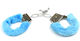Kinksters Handcuffs in Blue Color