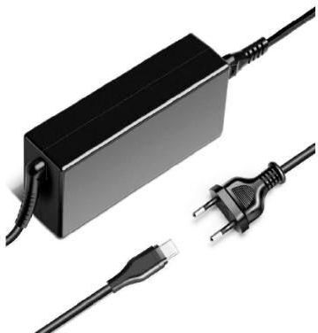 CoreParts USB-C Φορτιστής Laptop 65W με Αποσπώμενο Καλώδιο Τροφοδοσίας