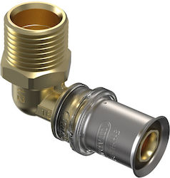 90° Rohrbogenarmatur Gz Tigris M5 Ø 32x1