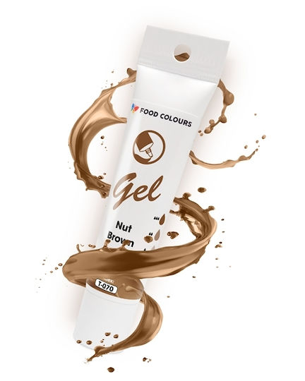 Food Colours Colorant pentru Cofetărie în Formă de Gel Maro 1buc 30gr Tub