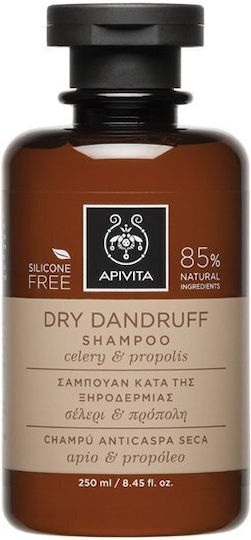 Apivita Dry Dandruff Σαμπουάν Kατά της Πιτυρίδας & της Ξηροδερμίας 250ml