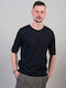 T-shirt Μαύρο