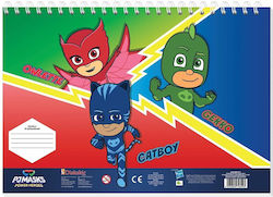 Diakakis Μπλοκ Ζωγραφικής Pj Masks 23x33 40 Φύλλα Αυτοκόλλητα 2 Σχέδια 000484312 Diakakis Μπλοκ Ζωγραφικής Pj Masks 23x33 40 Φύλλα Αυτοκόλλητα 2 Σχέδια 000484312