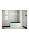 Hartford 376 Eingangsmöbel mit Spiegel & Garderobe Green, White 84x44x42cm