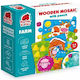 Roter Kafer Kinderpuzzles Holz Mosaik Farm