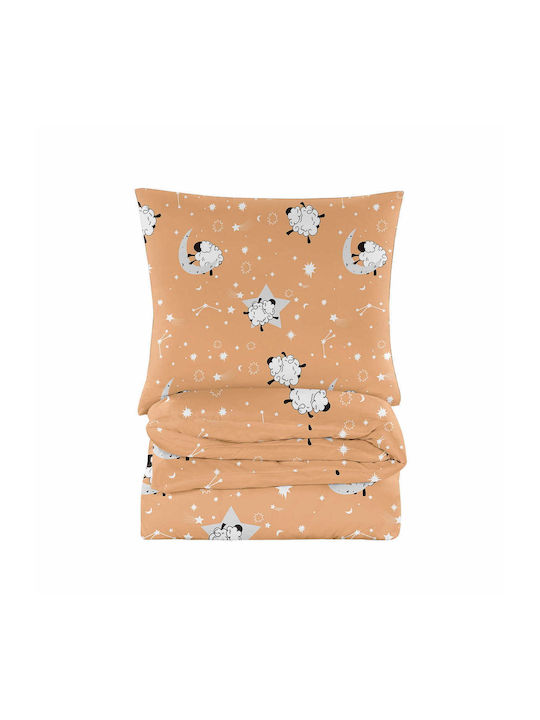 Cotton Market Bettbezug-Set Einzelbett mit Kissenbezug 155x220 Mehrfarbig