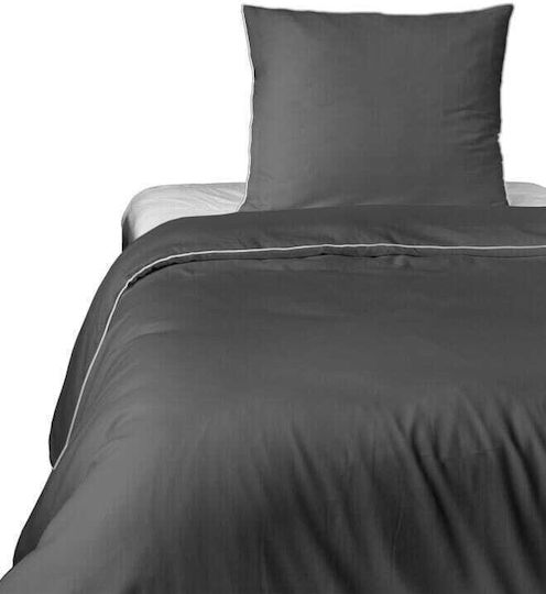Detexpol Σετ Μονή 140x200cm Dark Grey Detexpol Σετ Μονή 140x200cm Dark Grey