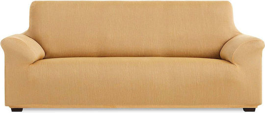 Sofazip Elastic Cover for Four Seater sofa Beige 250εκ. 1pcs SZMONDO4MUSTAR