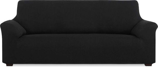 Sofazip Elastische Abdeckung für Sessel Schwarz 110εκ. 1Stück SZMONDO1NEGRU