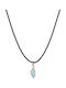 Very Gavello Angel Charm in 9 K Rose Gold Turquoise