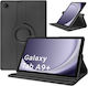 360 Rotating Case Samsung Galaxy Tab A9 Plus 11 Black