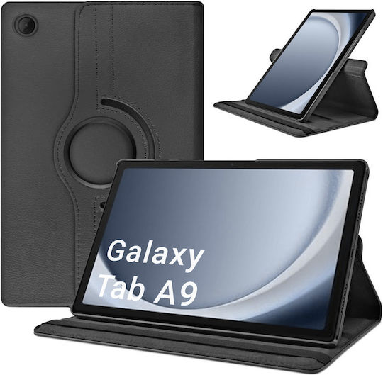 360 Rotating Case Samsung Galaxy Tab A9 8.7 Black