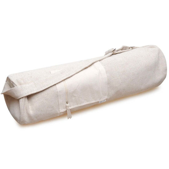 Yogistar Yoga Mat Bag Basic Zip Jute Eco-Friendly Jute Nature 75 X 19 Cm