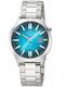 Master Time Ανδρικό Ρολόι 41mm Μπαταρίας Ασημί